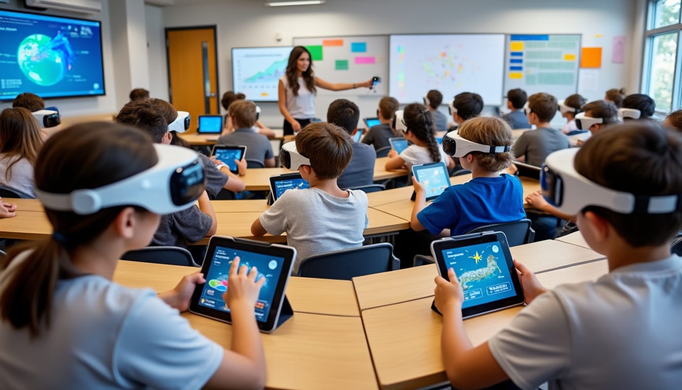 découvrez comment la réalité augmentée révolutionne le secteur éducatif en offrant des expériences d'apprentissage immersives et intera