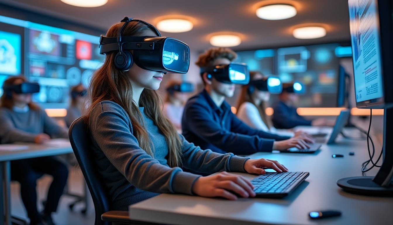 découvrez comment les technologies immersives, telles que la réalité virtuelle et augmentée, révolutionnent le monde de l'éducation en 