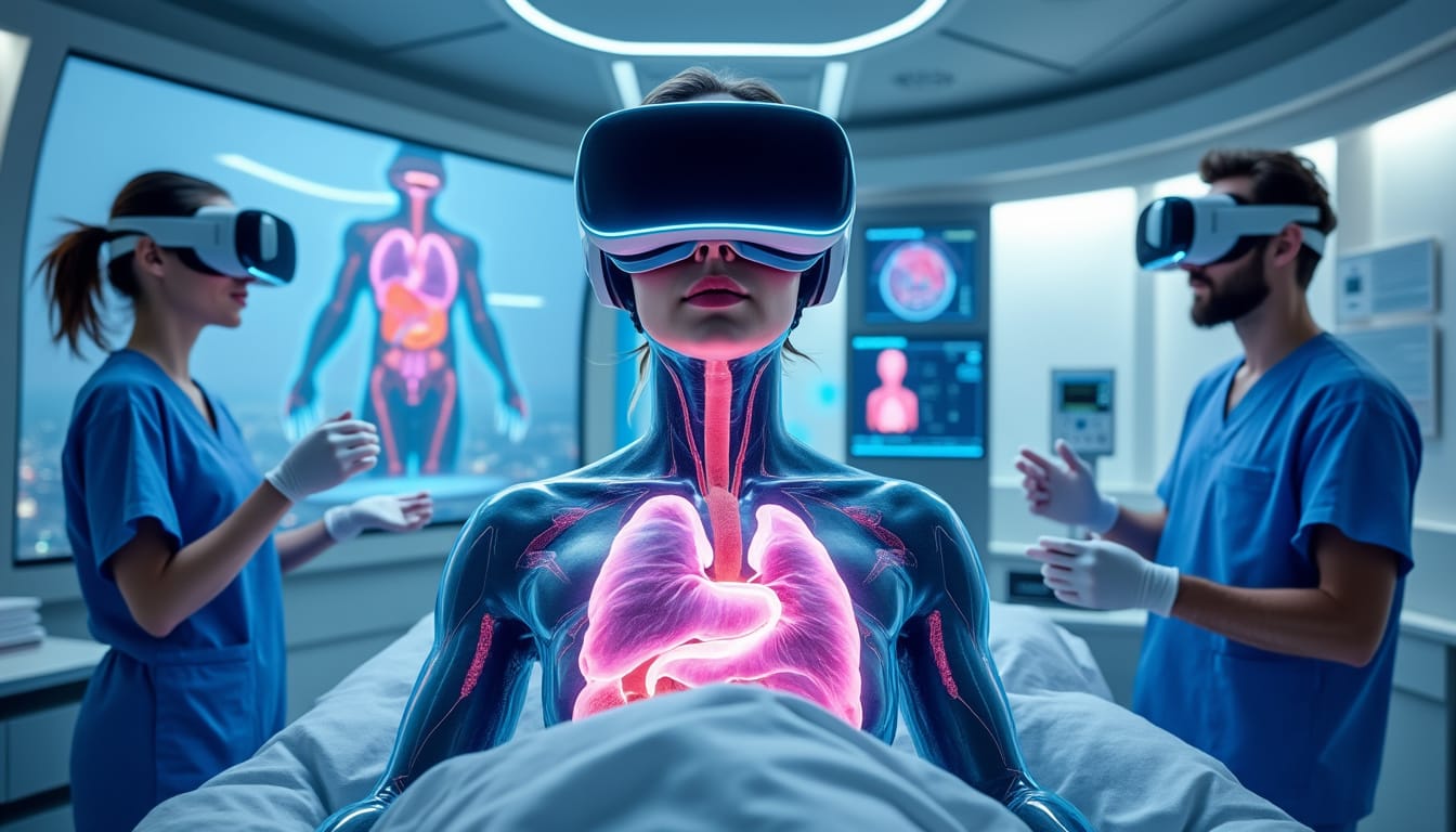 découvrez comment la réalité virtuelle transforme le secteur de la santé en améliorant la formation médicale, en facilitant la réhabilitation des patients et en offrant de nouvelles méthodes de traitement. explorez les avantages et les applications innovantes de cette technologie prometteuse.
