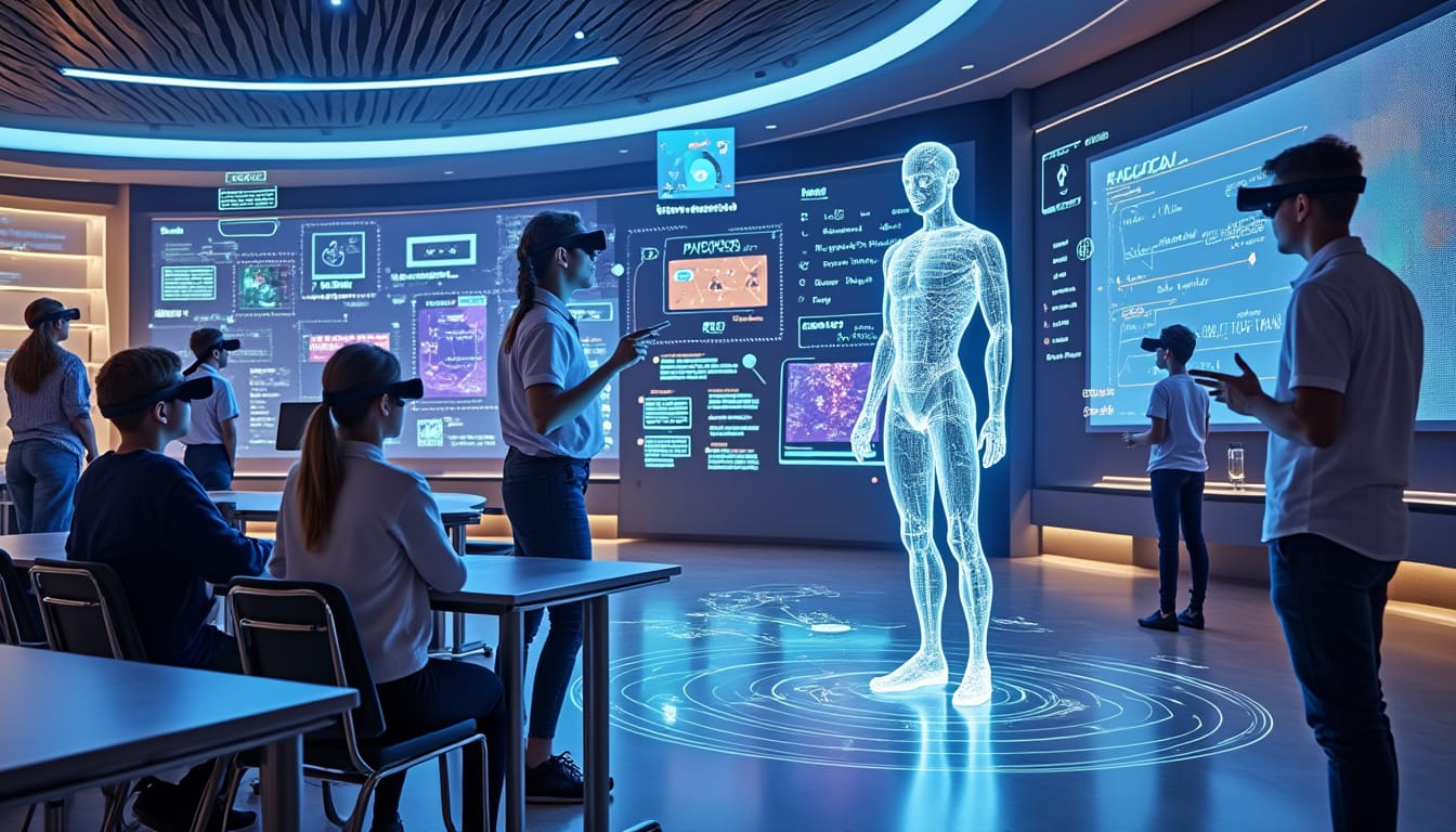 découvrez comment les applications de réalité augmentée révolutionnent l'éducation en offrant des expériences immersives, stimulantes e