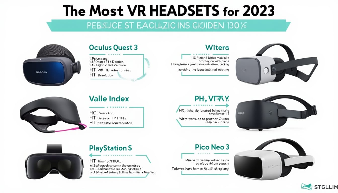 découvrez les meilleurs casques de réalité virtuelle en 2023 ! comparez les performances, le confort, et les fonctionnalités des modèles pha